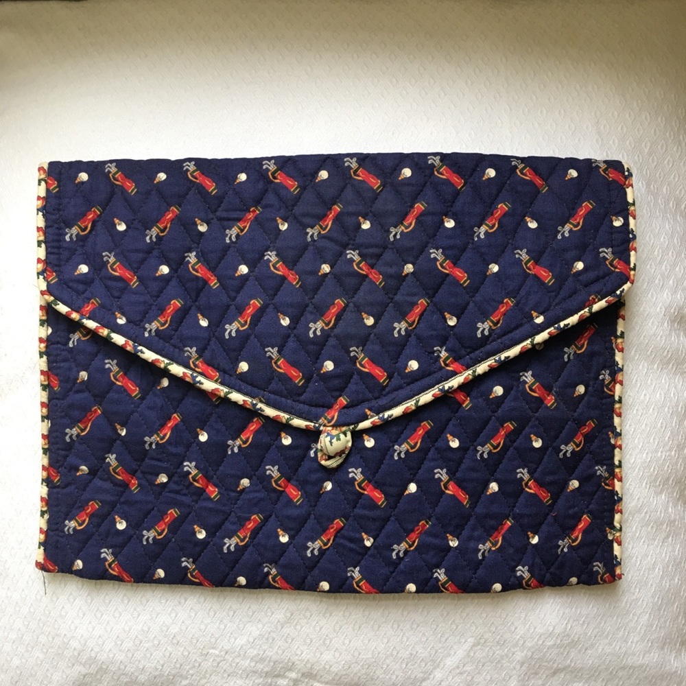 Vintage Vera Bradley🏌️‍♀️ ⛳️ themed travel bag!